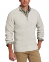 Alex Stevens Men's Ribbed Qzip Mock Neck Sweater