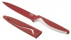 Kuhn Rikon 4.5-Inch Nonstick Colori Utility Knife, Red