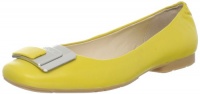 Calvin Klein Women's Phiona Shiny Nappa Ballet Flat