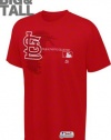 St. Louis Cardinals Big & Tall Majestic Red Change T-Shirt