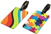 Travelon Luggage Puzzles and Swirls Set Of 2 Luggage Tags