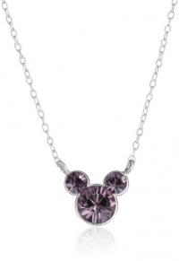 Disney Mickey June Crystal Pendant Necklace