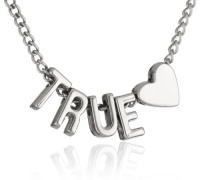 BCBGeneration Silver tone True Love Mini Affirmation Necklace