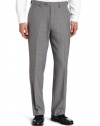 Louis Raphael Men's Total Comfort Classic Plaid Flat Front Dress Pant