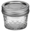 Ball Quilted Jelly Canning Jar 4 Oz., Case of 12