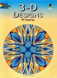 3-D Designs (Dover Design Coloring Books)