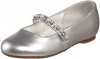 Nina Nataly Ballet Flat (Toddler/Little Kid),Silver Soft Nappa,7 M US Toddler