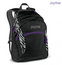 JANSPORT WASABI BACKPACK SCHOOL BAG - ZEBRA