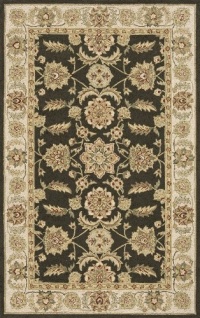 Area Rug 3x5 Rectangle Indoor/Outdoor Olive Green Color - Momeni Veranda Rug from RugPal