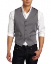 Kenneth Cole Men's Zipper Pocket Vest