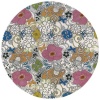 Area Rug 5x5 Round Contemporary White Color - Surya Goa Area Rug from RugPal.com