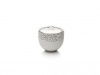 Mikasa Shimmer Vine Sugar Bowl with Lid