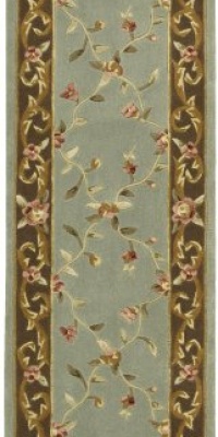 Nourison Citi Limits Green Floral Trellis 3.6-Feet by 5.6-Feet Polyacrylic Area Rug