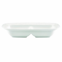 Lenox Opal Innocence Carved 13-1/2-Inch Divided Server