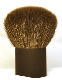 Zink Color Complete Coverage Kabuki Brush For Mineral Foundation Veil Bisque