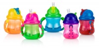 Nuby 2 Piece 2 Handle Straw Cup, 8 Ounce