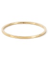 Worn alone this gold plated Nadri bangle is simply elegant, but in a stack, it's stunning.