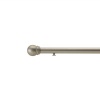 Umbra Ball 20-Inch to 36-Inch Swing Arm Drapery Rod, Nickel