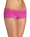 Calvin Klein Women's Seamless Ombre Hipster, Raspberry Ice, Small