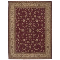 Nourison Rugs Heritage Hall Collection HE04 Lacquer Round 8' x 8' Area Rug