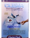 Environmental Technology 32-Ounce with 1/2-Ounce Catalyst Casting' Craft Polyester Casting Resin, Clear