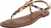 Sam Edelman Women's Gigi Thong Sandal, New Nude Leopard,8 M US