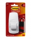 Command Jumbo Plastic Hook with Adhesive Strips, 1-Hook