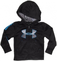 Under Armour Boys Hoodie with Contrast Logo Graphic (2T-7) Black, 5