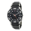 U.S. Polo Assn. Men's US8163EXL Analog-Digital Dial Extra Long Gun Metal Bracelet Watch