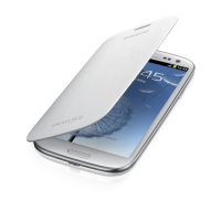 Samsung Flip Cover Case for Samsung Galaxy S3 (Marble White)