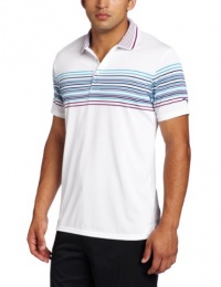 Puma Golf Men's T-Wrap Stripe Cresting Polo Tee