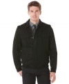 Sharpen your seasonal style with this jacket from Perry Ellis.