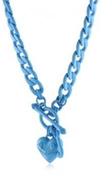 Juicy Couture Dreaming In Color Neon Starter Neon Blue Necklace