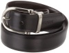 Tommy Hilfiger Mens Reversible Dress Belt, Black/Dark Brown, 38