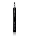 A long-lasting, water-based liquid eyeliner with a tapered pen tip that provides ultimate application precision. This unique calligraphic tool produces sharp contrast and definition to the eyes. The matte black liquid shade creates a sultry and dramatic look.