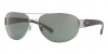 Ray-Ban Men's RB3448 004 63 Sunglasses,Gunmetal Frame/Green Lens,One Size