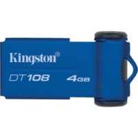 Kingston DataTraveler 108 4 GB Flash Drive DT108/4GBZ