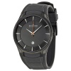 Skagen Men's 955XLSMRM Stainless Steel Grey Dial Watch