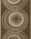 Area Rug 2x3 Rectangle Contemporary Mushroom-Gray Blue Color - Surya Basilica Rug from RugPal