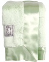 Little Giraffe Luxe Blanky, 14 X 14, Celadon