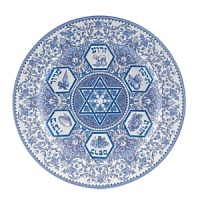 Spode's craftsmen have been designing and manufacturing some of the finest ceramics for over 200 years. Blue Room Judaica is a special collection based on Spode's classic Blue Room theme which celebrates heritage and ancient traditions.