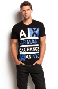 Armani Exchange Logo Stacked T-shirt