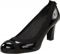 Stuart Weitzman Women's Easily Pump,Black Patent,7 M US