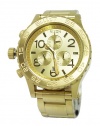 Nixon 42-20 Chrono Watch All Gold, One Size [Watch] Nixon