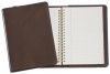 Graphic Image Wire-O-Notebook, Goatskin Leather, 7-Inches, Mocha (JS7MRBLGTIMOC)