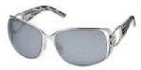 Roberto Cavalli Sunglasses Womens RC457 18C Silver Zebra