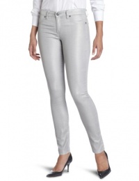 Calvin Klein Jeans Women's Petite Liquid Metal Power Stretch Legging