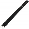 Voguestrap TX1802BK Allstrap 18mm Black Adjustable-Length Casuals Solid Nylon-Black Watchband