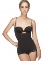 Vedette Braless Girdle Body Suit - (BLACK MEDIUM) Slims Waist - flattens stomach & enhances bust! Vedette Bodysuit Body Shaper!- Great Gift Idea! Vedette girdles for women can be used as girdle for postpartum! Excellent Girdle shaper! Can also be used as 