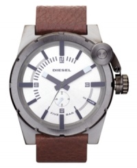 A handsome watch from Diesel that fits in on the slopes or at the office.